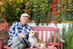 Senior Dog Owner Safety Tips:  Advice to keep loved ones (or yourself) safe around small dogs. 