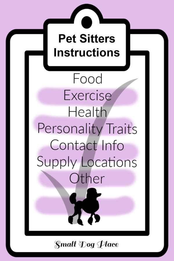 Pet Sitters Instructions Graphic to Pin