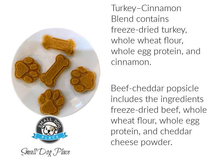 Nutritional analysis of Cooper's Treats' Pupsicles