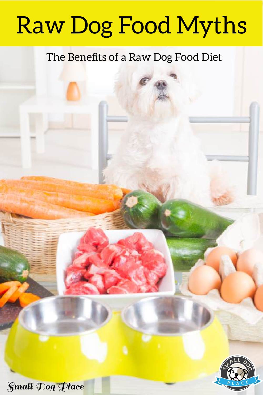 Image of raw foods for dogs