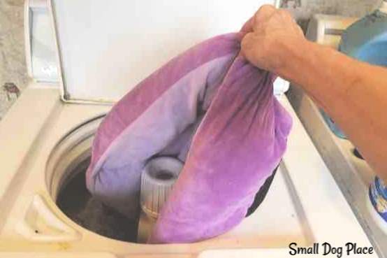 Is it ok to wash dog bed in washing clearance machine