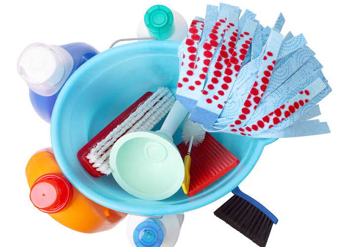 Keeping dog cleaning products safe Dog cleaning products