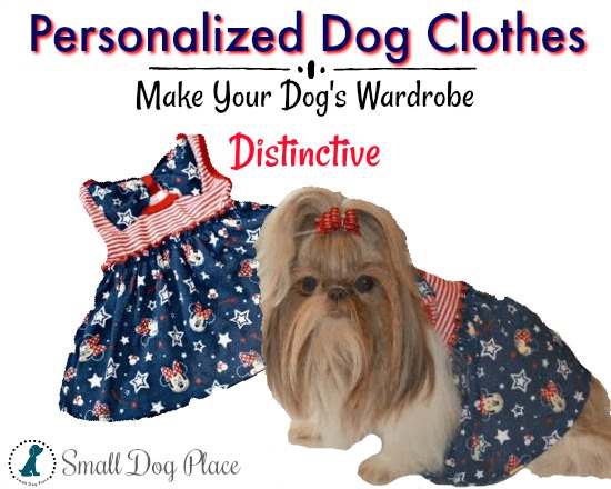 Personalized Dog Clothes: Turn old infant dresses into a new dog dress.