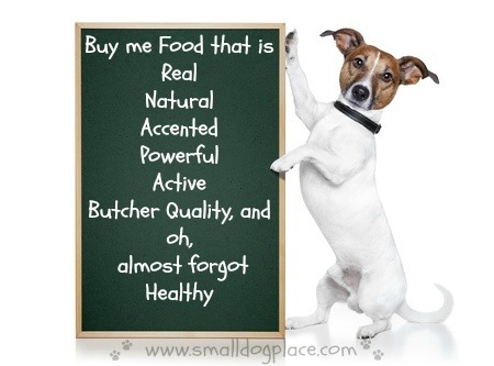 List of claims made by dog food companies