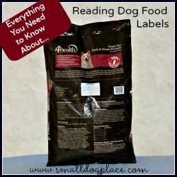 How to read a dog food label