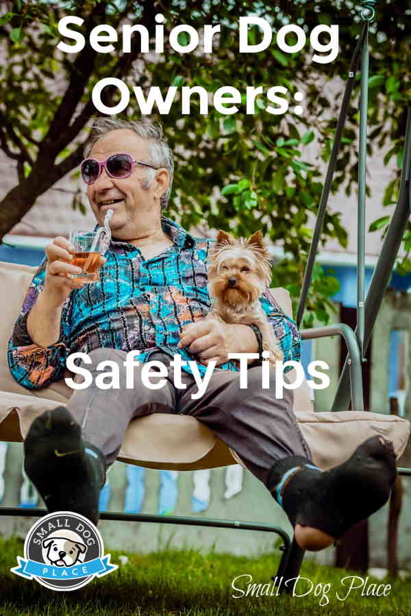 Senior Dog Owner Safety Tips Safety is always an issue, especially for senior dog owners: Pin For Future Reference